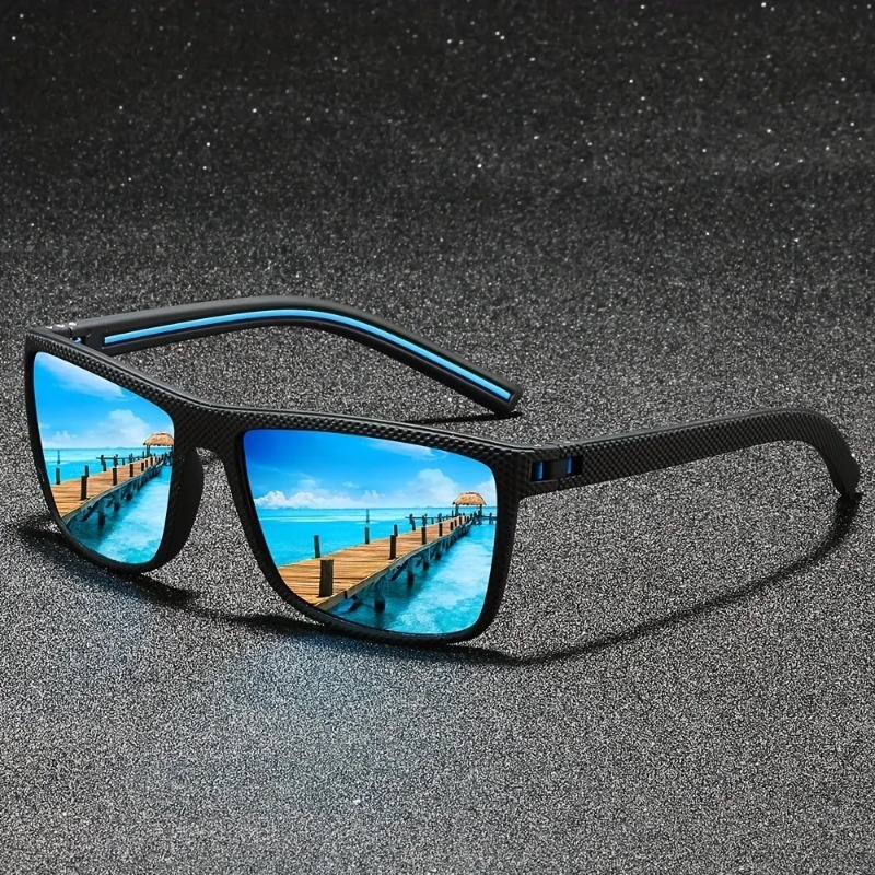 Óculos de sol quadrados, estil - Fishing Sunglasses Polarized avaliação e preço